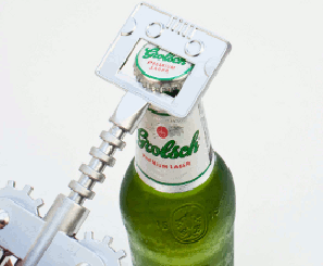 Robot Corkscrew & Bottle Opener